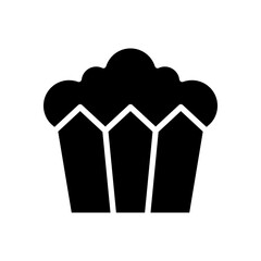 popcorn icon vector design template