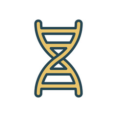 DNA icon vector design template