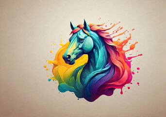 The Artful Design of a Horse Logo.