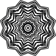 Wonderful, Unique and Gorgeous Iconic Mandala Design and Illustrator