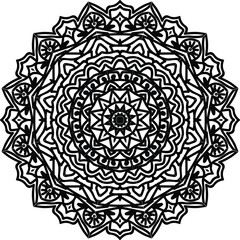 Fototapeta premium Wonderful, Unique and Gorgeous Iconic Mandala Design and Illustrator