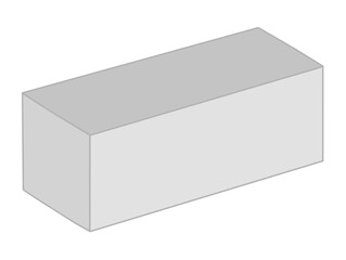 Naklejka premium Concrete block - Masonry - Works construction and DIY