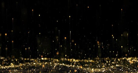 Luxurious golden grain background