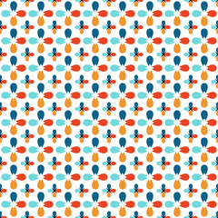 background with halftone seamless pattern