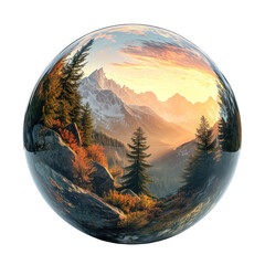 Secenery Ball Mountain