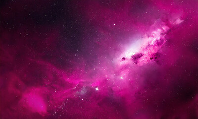 Purple dark space galaxy stars nobula background