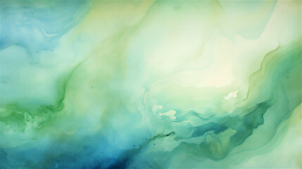 Fototapeta na wymiar Emerald Essence: Vibrant Marble Eddies background 