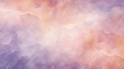 Fototapeta na wymiar Sunset Mists: Pastel Marble Dreams background 