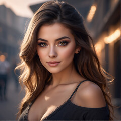 Fototapeta premium portrait of a woman