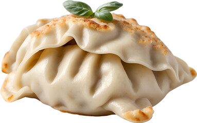 Image of a delicious-looking Pierogi, one of the most popular Polish dishes. 