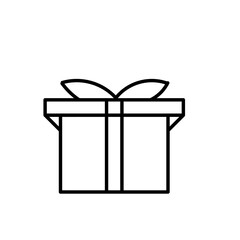 gift box icon vector illustration 