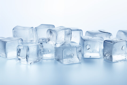 Some ice cubes background pictures