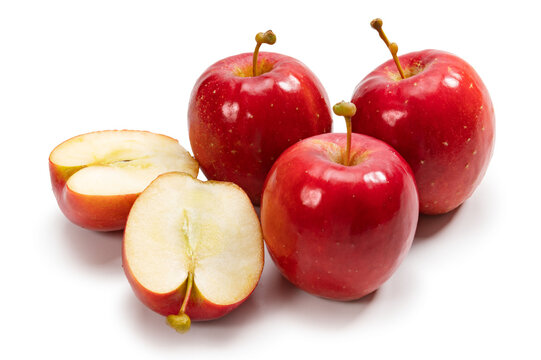 日本の赤くて小さい林檎、姫リンゴ