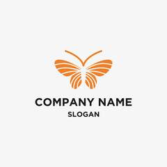 Butterfly logo design