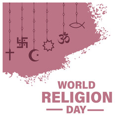 World Religion Day vector file