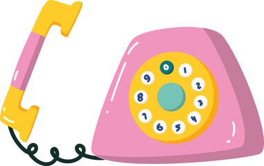 home telephone doodle style