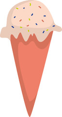 ice cream cone illustration 