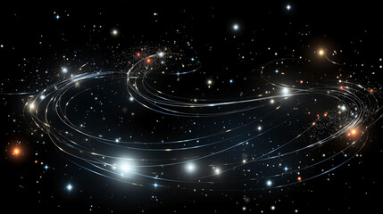 starry night sky