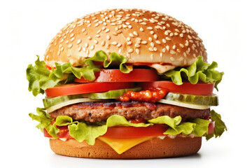 Cheeseburger hamburger food meal burger