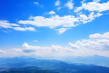 Fototapeta premium clouds over the mountains