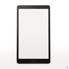 Tablet-Computer-Mockup-Vektor. Modernes Tablet mit leerem Bildschirm. Realistischer Tablet-Computer isoliert auf weißem Hintergrund.