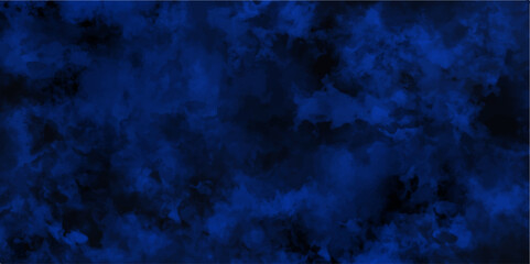 dark blue smoke background, navy blue watercolor and paper texture. beautiful dark gradient hand drawn by brush grunge background.Dark blue background for wallpaper and creative design.