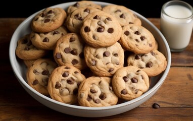 Naklejka premium cookies photo 