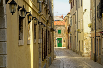 Fototapeta na wymiar Borgo marinaio di Parenzo. Istria. Croazia