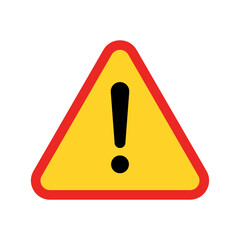 alert sign symbol vector glyph color icon