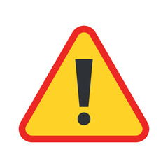 alert sign symbol vector glyph color icon