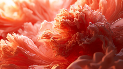 Floral background. Abstract futuristic background