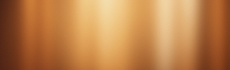 Abstract ochre wall texture background. Elegant background with space for design copy space. Gradient. Web banner. Wide panoramic template. 