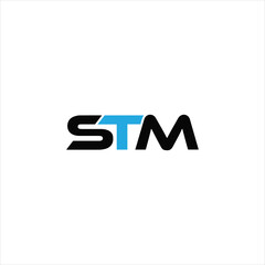 STM logo. S T M design. White STM letter. STM, S T M letter logo design. Initial letter STM  linked circle uppercase monogram logo. S T M letter logo vector design. top logo, Most Recent, Featured, 