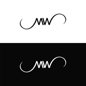MW logo. M W design. White MW letter. MW, M W letter logo design. Initial letter MW  linked circle uppercase monogram logo. M W letter logo vector design. top logo, Most Recent, Featured, 