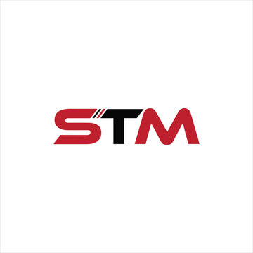 STM logo. S T M design. White STM letter. STM, S T M letter logo design. Initial letter STM  linked circle uppercase monogram logo. S T M letter logo vector design. top logo, Most Recent, Featured, 