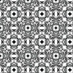 Flat ornamental pattern design abstract texture background