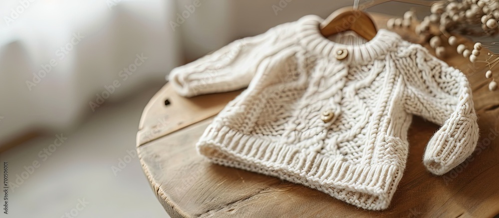 Poster knitted wool warm fluffy sweater handcraft knitting woolen fabric surface merino wool cashmere baby 