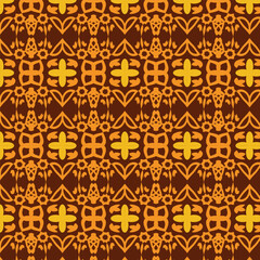 Flat ornamental pattern design abstract texture background