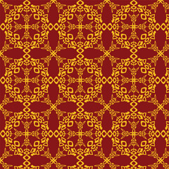 Flat ornamental pattern design abstract texture background