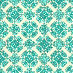Flat ornamental pattern design abstract texture background