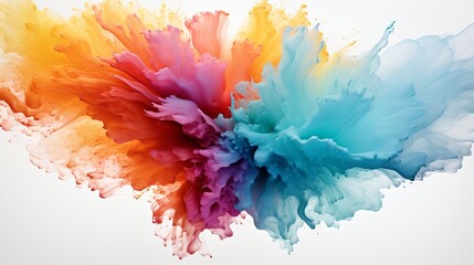 Vibrant Color Explosion Abstract Background for Design Projects and Artistic Creations