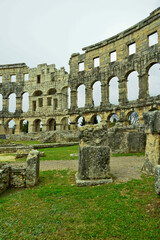 Pola anfiteatro romano. Istria. Croazia