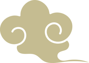 It's an oriental cloud icon.
