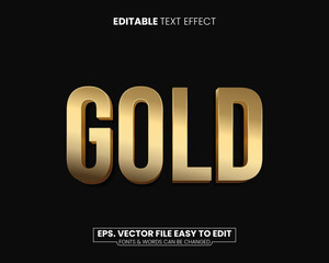 3D gold text effect