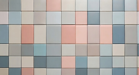 tiles wall texture wide tile background banner panorama, with gradient pattern, generative ai 