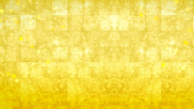 金屏風 金の紙吹雪 祝事 初売り 結果発表 背景素材