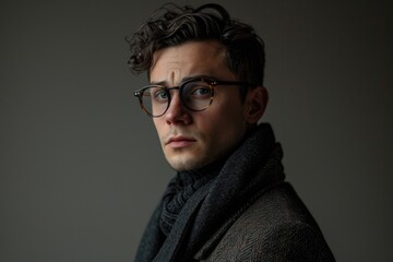 Obraz premium Elegant eyewear in a chic portrait
