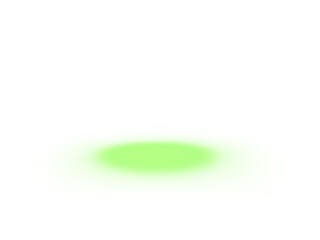 abstract green light gradient transparent background