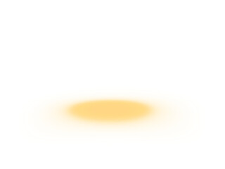 abstract yellow light gradient transparent background