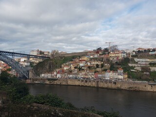 Obraz premium Porto, cidade, portugal, europa, paisagem, ar livre, cores, perspectiva, nevoeiro, viagem, árvore, panorama, escurecer, céu, Turismo, viajar, explorar